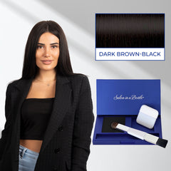 Root Touch-Up Powder : Dark Brown Black